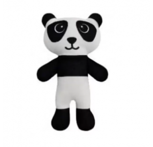 Brinquedo Mordedor Para Cães Pelúcia Panda - Pró Canine