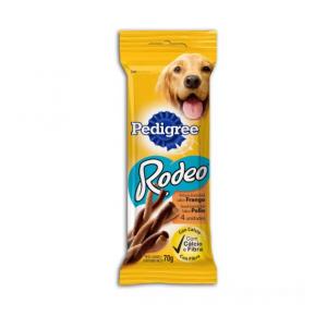 Petisco Pedigree Rodeo para Cães Adultos Sabor Frango - 70g