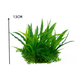 Planta Artificial Decorativa Para Aquário 13cm M534 SUPERHERO