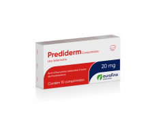 Prediderm Ourofino 20mg blister com 10 Comprimidos