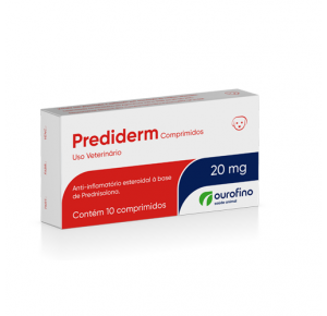 Prediderm Ourofino 20mg blister com 10 Comprimidos