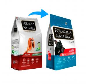 Ração Fórmula Natural Super Premium Cães Adultos Portes Mini e Pequeno 1kg