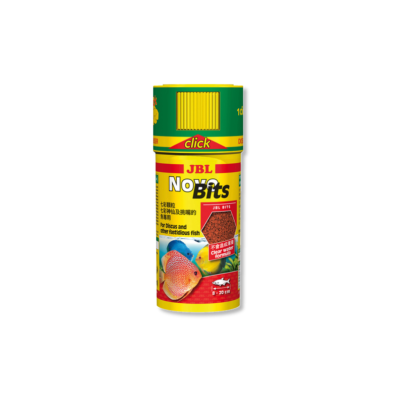 Ração JBL Novo Bits 250 Ml 110 Gr C Click