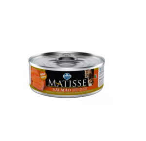 Ração Úmida Lata Matisse para Gatos Mousse Salmão 85g