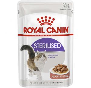 Ração Úmida Royal Canin Sachê para Gatos Adultos Castrados - 85g