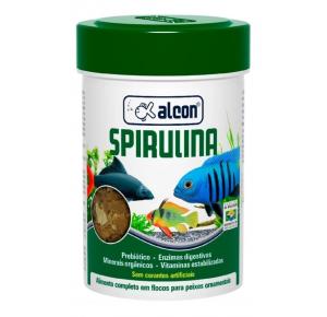 Alcon Spirulina FLAKES  Alimento para peixes - 20g