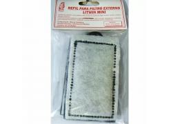 Refil Para Filtro Externo Litwin Mini