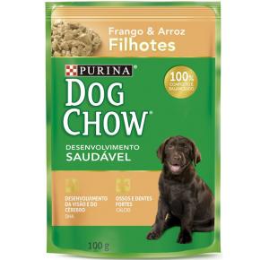 Dog Chow Sache 100g Filhotes  (Frango E Arroz)