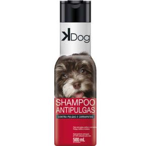 Shampoo K-Dog Antipulgas para Cães 500mL