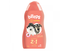 Shampoo Pet Society Beeps Estopinha 2 Em 1 500Ml